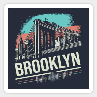 Brooklyn Vintage Design Magnet